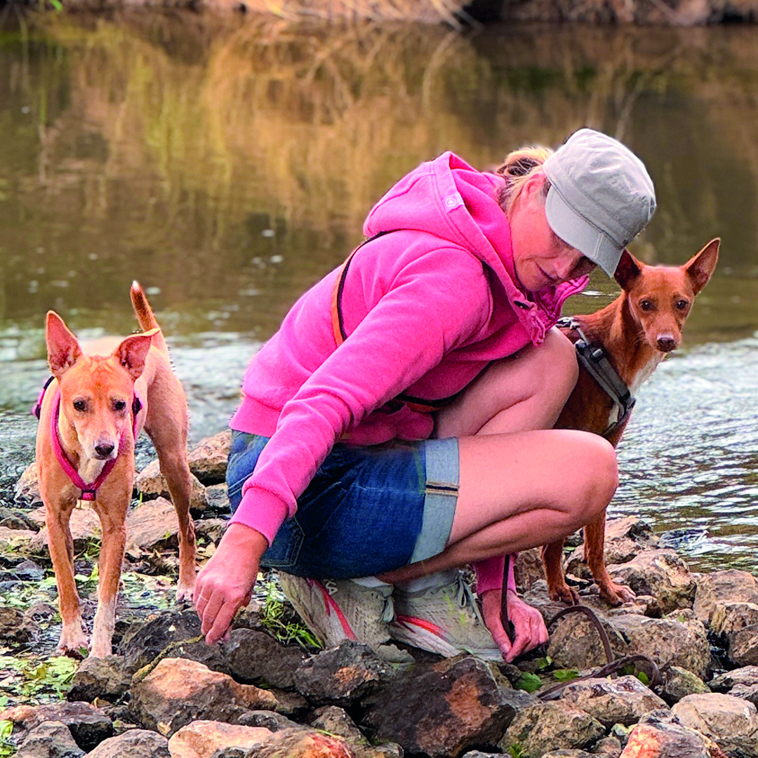 Sonja Maya Frido am fluss